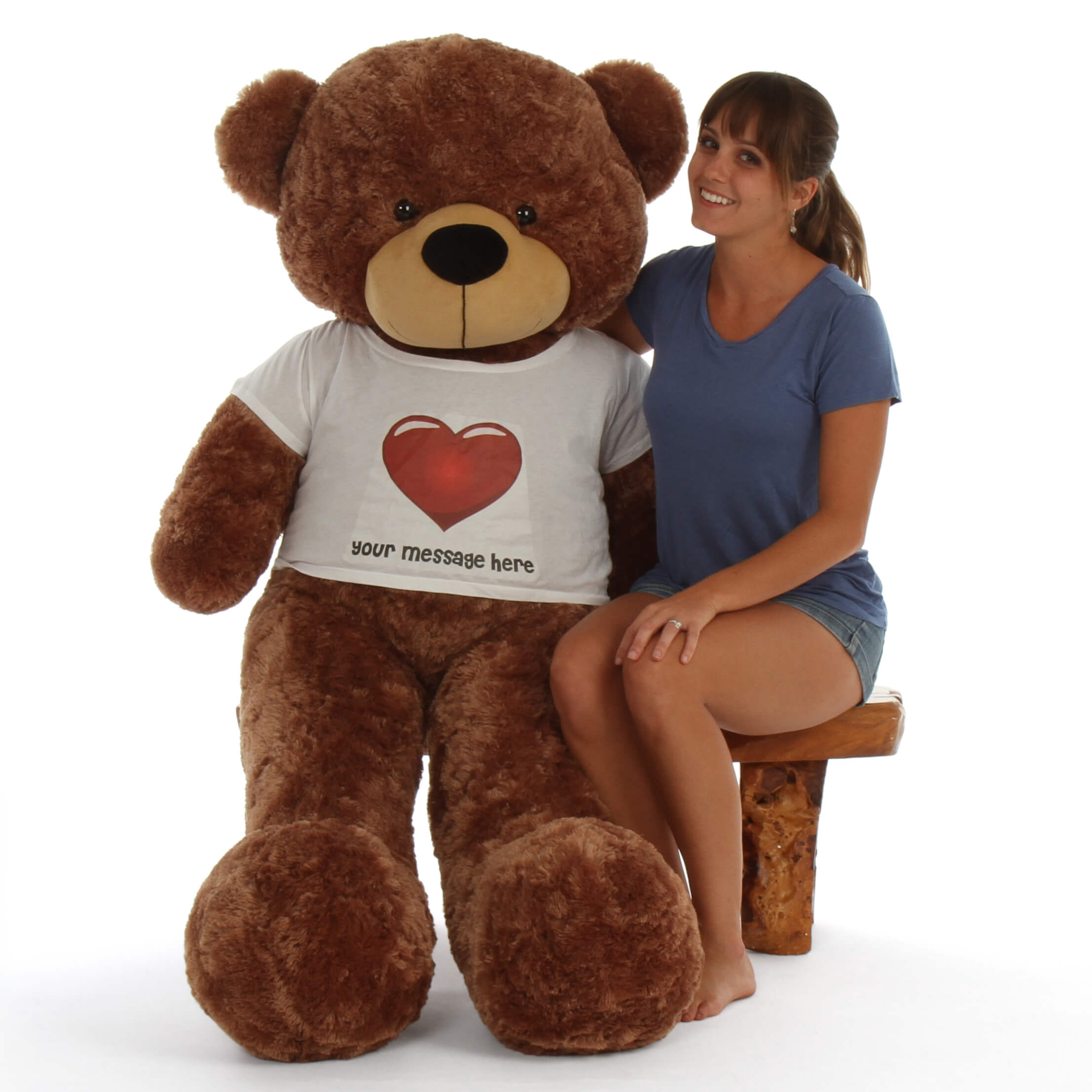 life size teddy bear 5ft