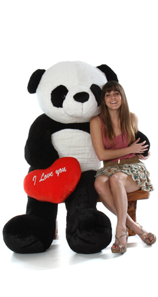 life size panda teddy