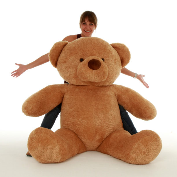 Cutie Chubs 55 Amber Brown Huge Plush Teddy B