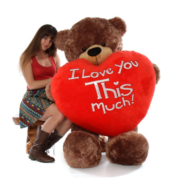 giant valentines day bear