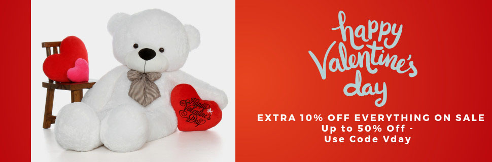 valentine's day delivery teddy bear