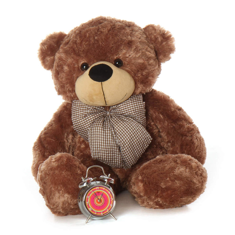 mocha bear teddy