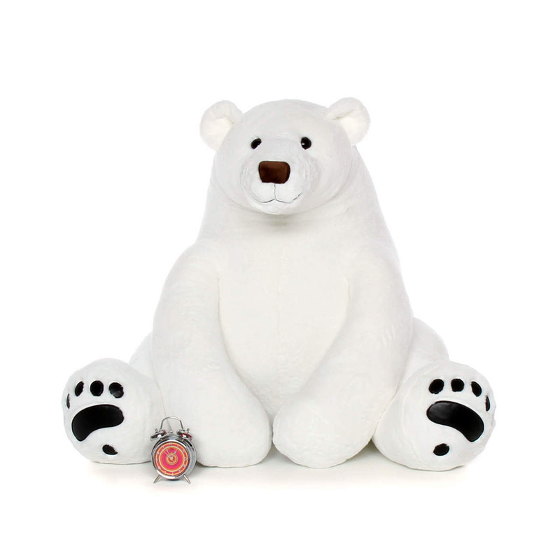 giant stuffed polar bear