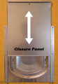 Kennel Door With Closure Panel - FREE SHIPPING