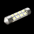 8 SMD (8 LED) Courtesy Light Bulb - 41mm Festoon Type - Warm or Cool White