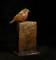 Summer Robin Bronze Sculpture by Anthony Smith