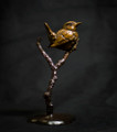 Bronze Wren Sculpture by Anthony Smith