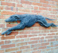 Greyhound Wire Wall Hanging Sculpture II by Paula Joule Blake