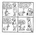               My Very Own Poo Slave!  Personalised 'Off the Leash' print by Rupert Fawcett