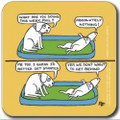           'Off the Leash' Coaster  - What are You Doing?