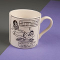         Unconditional Love - Off the Leash' Creamware Mug by Rupert Fawcett