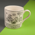         Silly Dog Names - Off the Leash' Creamware Mug by Rupert Fawcett