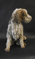     Medium Rope Dog Sculpture by Dominic Gubb