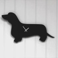 Clock Dachshund with a Wagging Tail