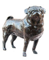 Sculpture of Pug Standing Proudly  by Marie Ackers