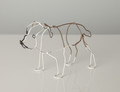 Wire Sculpture of Bulldog by Bridget Baker
