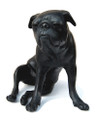 Pug Bronze Sculpture by Dido Crosby