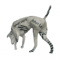   The John Lewis Bag Dog Sculpture by Dominic Gubb