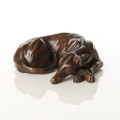 Sleeping Greyhound Sculpture by Tim Howard