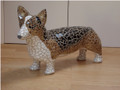 Corgi Mosaic Dog Sculpture by Sue Edkins