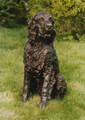 William a Lifesized Gordon Setter Sculpture by Rosemary Cook