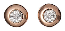 Pilgrim Rose Gold Plated Earrings