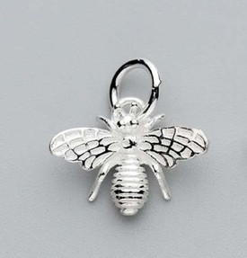 925 Bumble Bee Necklace Sterling Silver Marked + 45cm Chain + Gift Bag