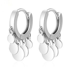 925 Sterling Silver Small Round Huggies/Hoops/Sleepers + Circles 10mm + Bag UK