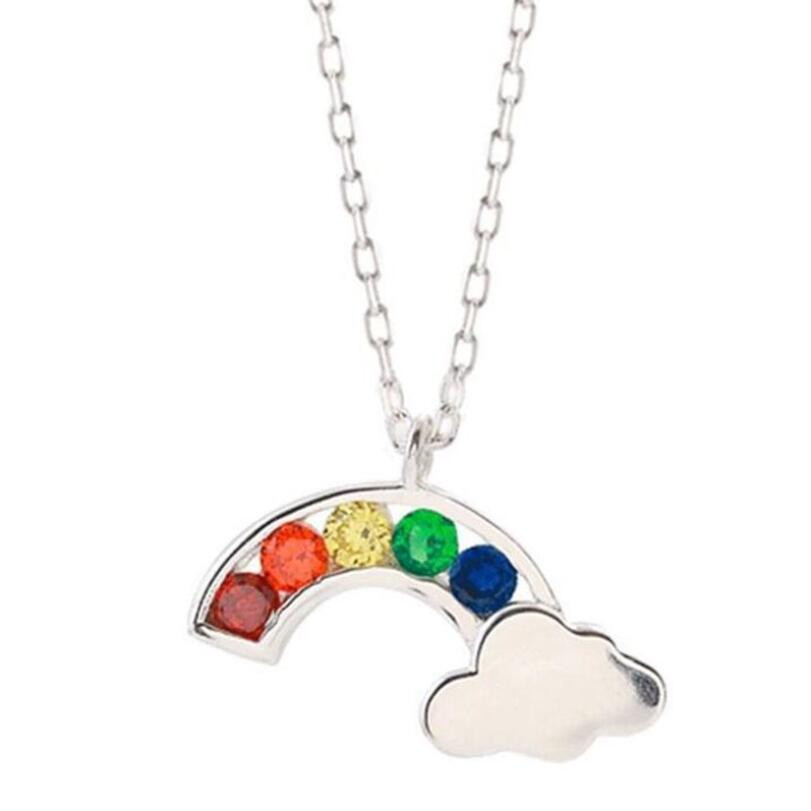 Mixed Metal Adjustable Rainbow Necklace – Freckle Face Jewellery