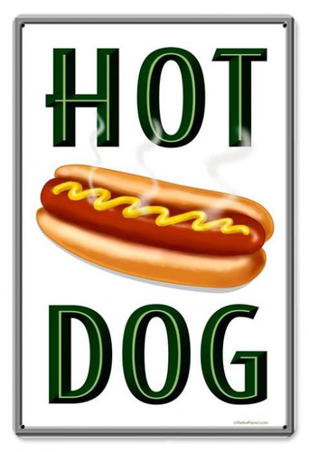Personalized Street Signs >> Vintage Hot Dogs Metal Sign 6 Personalized Street Signs >> Vintage Hot Dogs Metal Sign 6