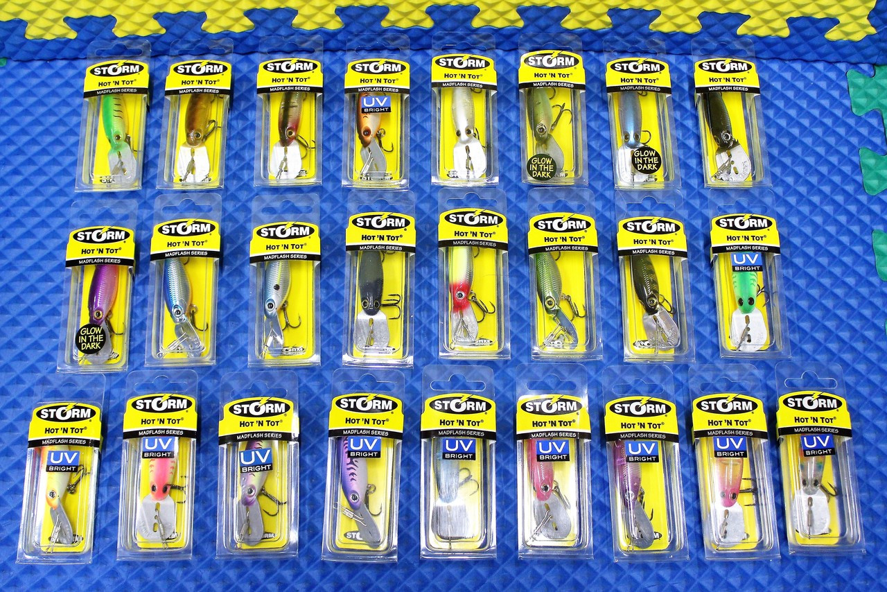 Storm Hot 'N Tot MadFlash Series MF 05 By Rapala CHOOSE YOUR COLOR!