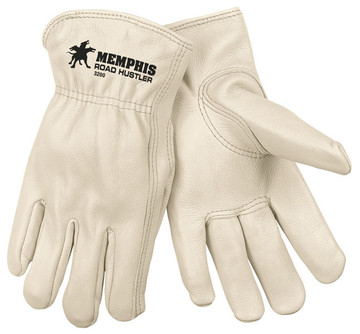 From wranglin' to buildin', these Memphis MG3200 gloves are tough for the job! Cowhide is the most commonly used leather due to availability. Characteristics include a good balance between abrasion resistance, dexterity, durability and comfort.
