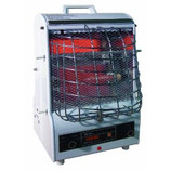 TPI PORTABLE ELECTRIC HEATER RADIANT WITH FAN 120V 198TMC