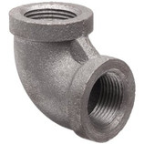1/8" 150# Black Malleable 90 Elbow