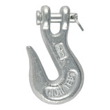CHICAGO HARDWARE 1/4" CLEVIS GRAB HOOK ZINC / DROP FORGED HIGH-TEST - 238052
