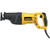 With orbital action for fast wood cutting applications, the DeWalt DW311K heavy-duty 13 amp reciprocating saw comes with a keyless adjustable shoe that easily adjusts the depth of cut and extends blade life. Key features include a powerful 13 amp motor designed for heavy-duty applications and a keyless stainless steel blade clamp for quick and easy blade changing. Capable of 0-to-2,700 strokes per minute and with a 1-1/8-inch stroke length for fast cutting, this saw comes with a variable speed dial and an anti-slip comfort grip handle for increased comfort and improved control. This saw measures 18 inches long and weighs nine pounds, and comes with a heavy-duty carrying case and an instruction manual.