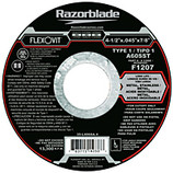 FLEXOVIT 4-1/2x.045x7/8 A60SST METAL STAINLESS XTR FAST CUT  CUTOFF DISC/WHEEL 25/BX F1207