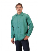 30" Green Welding Jacket  Flame Retardent - Size XXL - CLEARANCE SALE