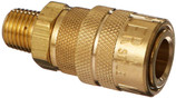 Milton (S-716) 1/4" Male NPT M Style (Industrial) Air fitting Quick Connect Coupler - CLEARANCE SALE