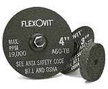 FLEXOVIT 4 x .035 x 3/8 DIE GRINDER CUTOFF DISC/WHEEL-100/box F0410