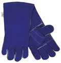 Large Blue Select Shoulder Leather Gloves