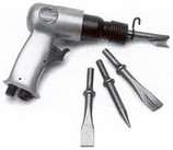 AIR HAMMER WITH 4 CHISELS 