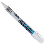 Markal® Certified Valve Action® White Liquid Paint Marker With 1/8" Wide Point - 96880