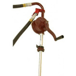 NATIONAL SPENCER  ROTARY HAND PUMP W/ HOSE AND NOZZLE COVER