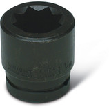 Wright Tool 7/8" Drive 8 Point Double Square Impact Railroad Socket 6868- CLEARANCE ITEM