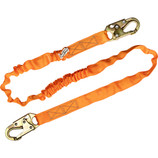 MALTA DYNAMICS 6’ SINGLE LEG INTERNAL SHOCK ABSORBING LANYARD WITH 2 STEEL SNAP HOOKS