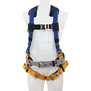 Werner Blue Armor 1000 Construction Harness with Shoulder Pad & Belk H232104 - Size X-Large - CLEARANCE ITEM