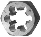 DRILL AMERICA  50mm x 1.5" Carbon Steel Hex Die - CLEARANCE SALE