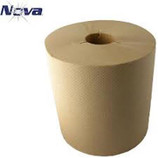 NOVA ROLL PAPER TOWEL - NATURAL (12 rolls/case) - 350N
