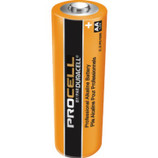 Duracell Procell "AA" Alkaline Battery

Thanks to high quality manufacturing and materials, including Super Conductive Graphite technology in the cathode, Procell batteries provide long-lasting power and outstanding performance. Each battery is tested for voltage and leakage before release to ensure dependable power – even after up to seven years of storage. And they can operate in temperature extremes from -4°F to 130°F. With unparalleled performance that matches the Duracell Coppertop batteries, but with lower costs because of bulk packaging and lower advertising costs, the Duracell Procell batteries are an easy choice. Made in the USA!